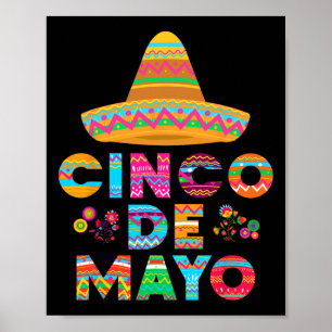 Cinco De Mayo Mexikanische Fiesta 5 De Mayo Frauen Poster