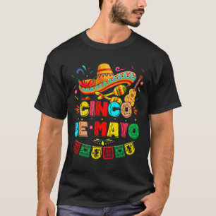 Cinco De Mayo Mexikanische Fiesta 5 De Mayo Männer T-Shirt