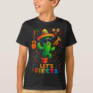 Cinco de Mayo mexikanische Kaktus-Party lustig las T-Shirt