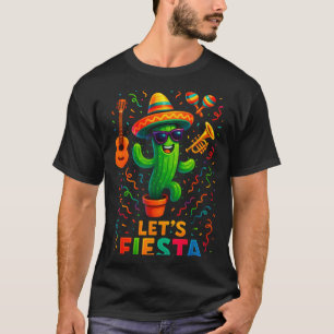 Cinco de mayo mexikanische Kaktus-Party lustig las T-Shirt