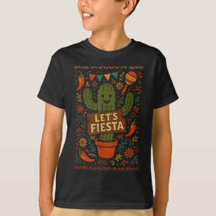 Cinco de Mayo mexikanische Kaktus-Party lustig las T-Shirt