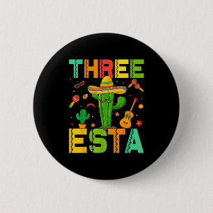 Cinco De Mayo Mexikanische Themenparty 3. Geburtst Button