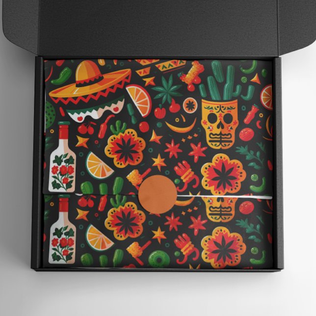 Cinco de Mayo. Mexikanischer heller Cartoon Seidenpapier (Von Creator hochgeladen)