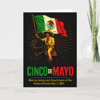 Cinco de Mayo - mexikanischer Schlacht Sieg Humor  Karte
