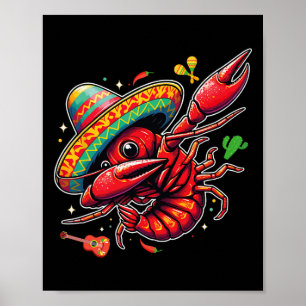 Cinco De Mayo Mexikanisches Essen Party Lustig Mex Poster