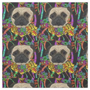 Cinco de Mayo Mops Stoff