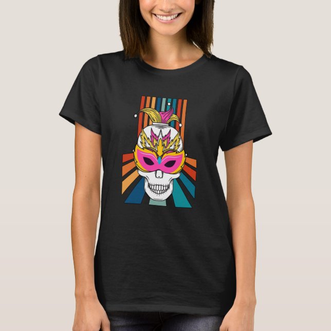 Cinco de Mayo Nacho Average skull celebrate fiesta T-Shirt (Vorderseite)