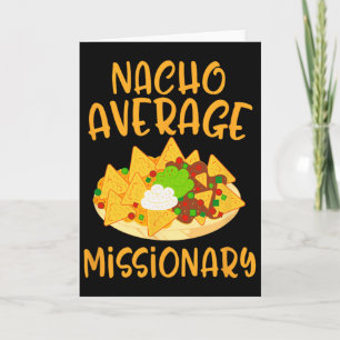 Cinco De Mayo Nacho Durchschnittlicher Missionar M Karte