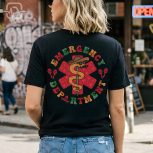 Cinco de Mayo Notfallstation Fiesta Krankenschwest T-Shirt