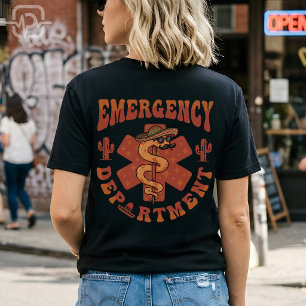 Cinco de Mayo Notfallstation Fiesta Krankenschwest T-Shirt