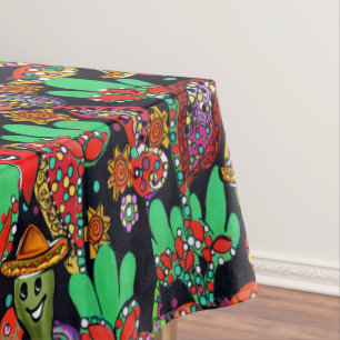 Cinco de Mayo Paprikaschoten Tischdecke