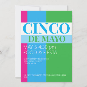Cinco De Mayo-Party Einladung