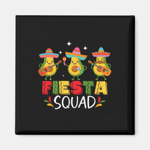 Cinco De Mayo Party Fiesta Squad Passende Familie Magnet