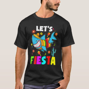 Cinco De Mayo Party Lasse Fiesta Mexican Shark Pon T-Shirt