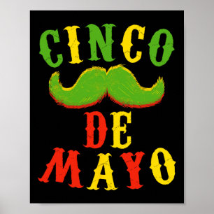 Cinco De Mayo Party-Shirts Lustige Cinco De Mayo M Poster