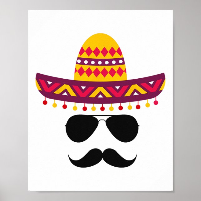 Cinco De Mayo Party Shirts Männer Funny Cinco De M Poster (Vorne)