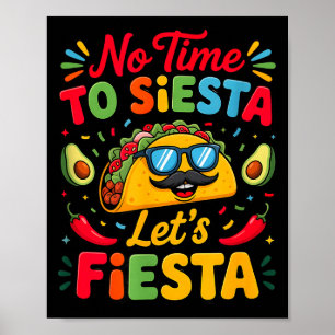 Cinco De Mayo-Party-Taco-Fiesta-Spaß Poster