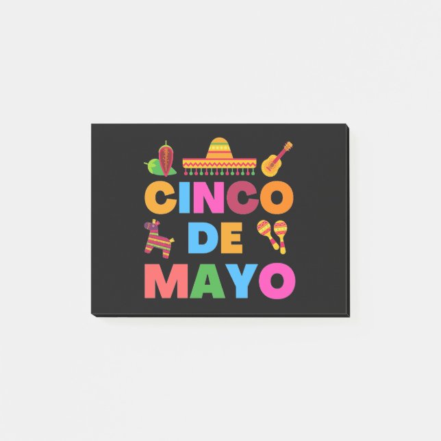 Cinco De Mayo Post-it Klebezettel (Vorderseite)