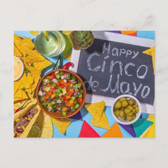 CINCO DE MAYO POSTCARD POSTKARTE (Vorderseite)