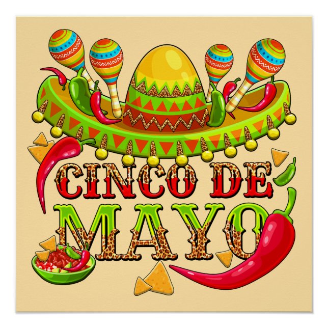 Cinco de Mayo Poster (Vorderseite)