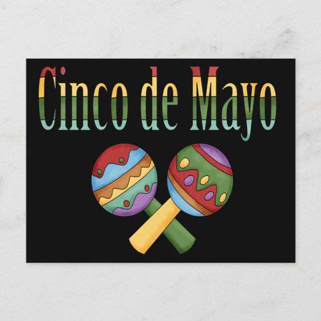 Cinco de Mayo Postkarte (Vorderseite)