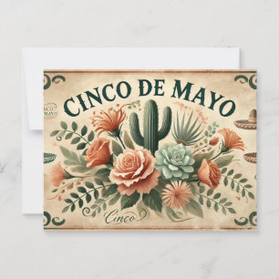Cinco de Mayo Postkarte
