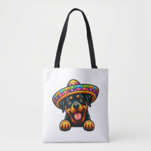 Cinco de Mayo Rottweiler Mexiko Feier Tasche