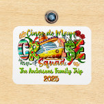Cinco De Mayo Schifffahrt Shirt Individuelle Name  Magnet<br><div class="desc">Dieses Design kann in dem Bereich personalisiert werden, der durch das Ändern des Fotos und/oder Textes zur Verfügung gestellt wird. Sie können auch angepasst werden, indem Sie auf Vorlage personalisieren klicken und dann auf die Schaltfläche klicken, um weitere Optionen anzupassen, um die Hintergrundfarbe zu löschen oder zu ändern, Text hinzuzufügen,...</div>
