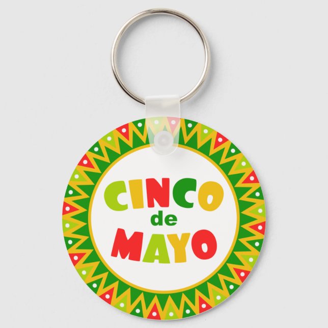 Cinco de Mayo Schlüsselanhänger (Vorderseite)