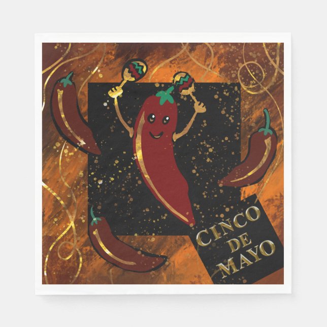 Cinco de Mayo  Serviette (Vorderseite)