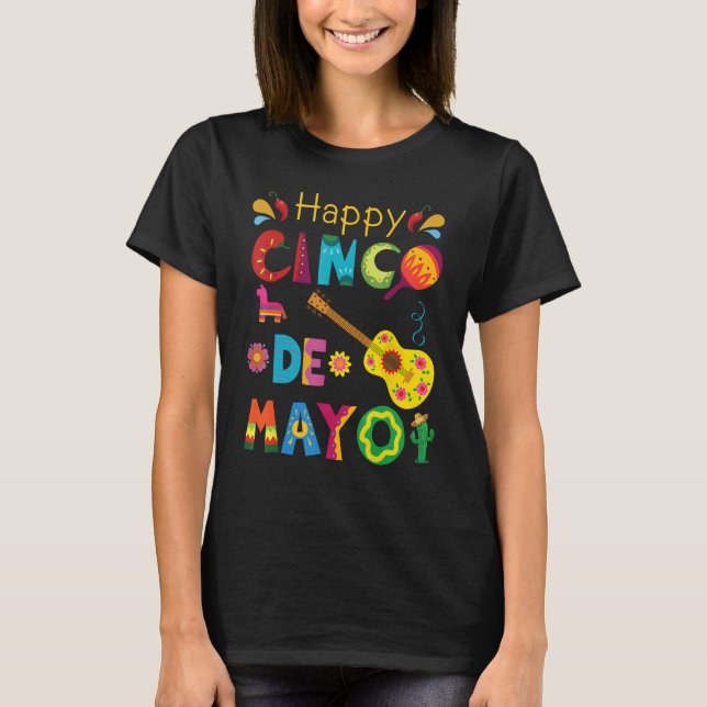 Cinco De Mayo Shirt Mexican Fiesta 5 De Mayo (Vorderseite)