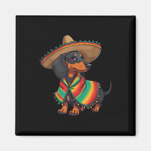 Cinco De Mayo Shirts für Hund Lover Funny Mexican Magnet