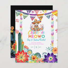 Cinco De Mayo Sip und Salsa Funny Cat FIESTA