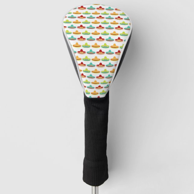 Cinco de Mayo Sombrero Mariachi Mexikanische Kultu Golf Headcover (Vorderseite)