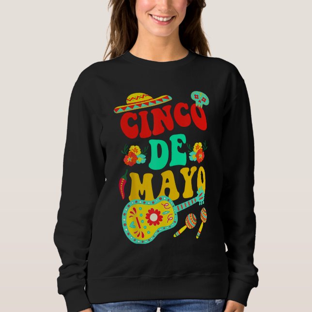 Cinco De Mayo Sombrero Mexican Fiesta 5 De for men Sweatshirt (Vorderseite)