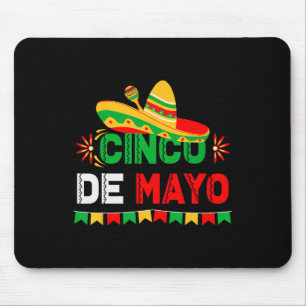 Cinco De Mayo Sombrero Mexikanische Festivalparty Mousepad