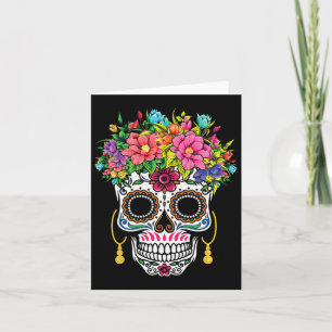 Cinco De Mayo Sugar Skull Dia De Los Muertos Day O Karte