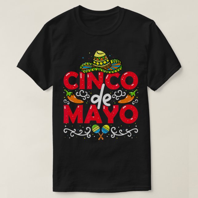 Cinco de Mayo T-Shirt (Design vorne)