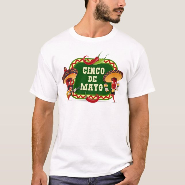 Cinco De Mayo T - Shirt (Vorderseite)