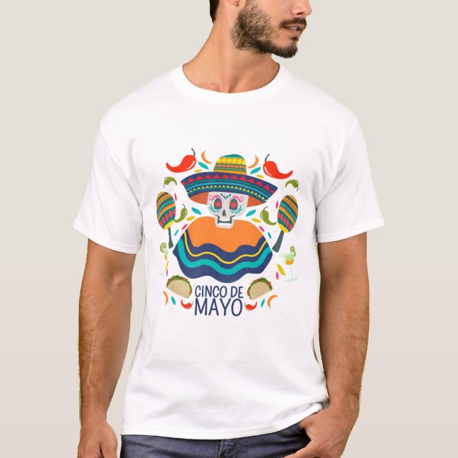 Cinco De Mayo T-Shirt (Vorderseite)