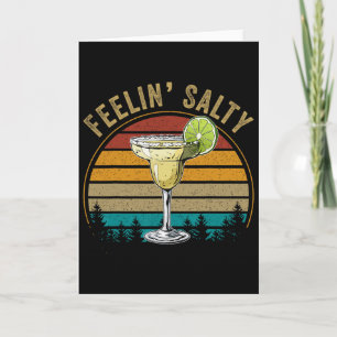Cinco De Mayo T-Shirt Fühlt Sich Salzig Lustig Män Karte