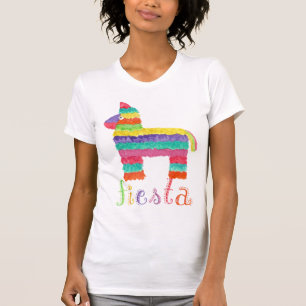 Cinco De Mayo T - Shirt von Mexiko mit Pinata