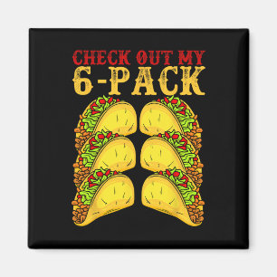 Cinco De Mayo Tacos Liebhaber Turnerin - Schau Dir Magnet