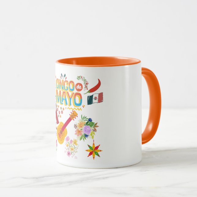 Cinco De Mayo Tasse (VorderseiteRechts)