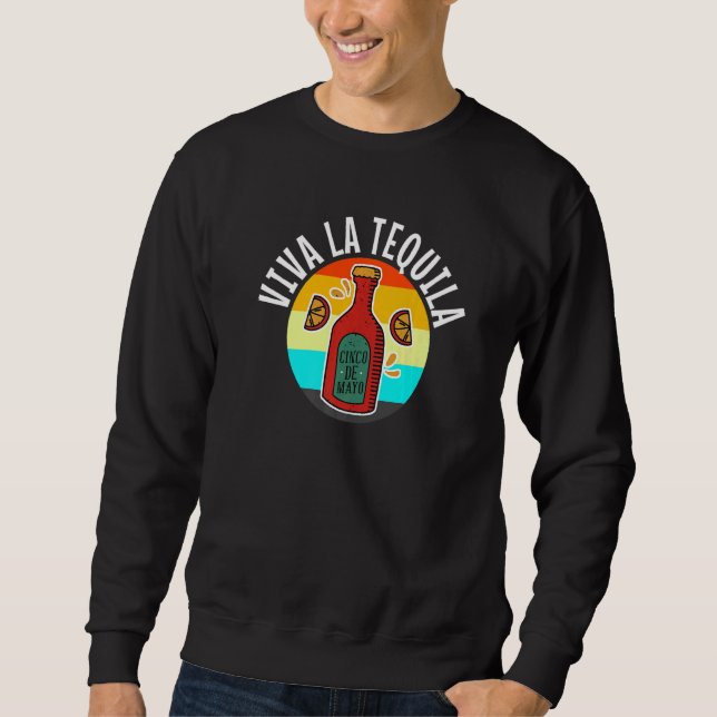 Cinco de mayo tequila mexico taco margarita fiesta sweatshirt (Vorderseite)