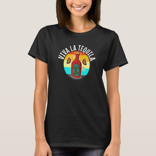 Cinco de mayo tequila mexico taco margarita fiesta T-Shirt (Vorderseite)