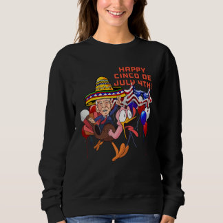 Cinco De Mayo Tequila Tacos Mexican Beer Happy Cin Sweatshirt