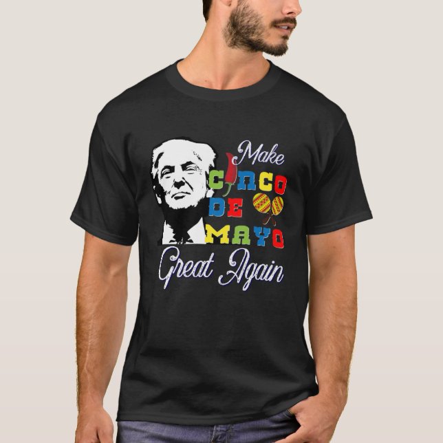 Cinco De Mayo Tequila Tacos Mexican Beer Happy Cin T-Shirt (Vorderseite)