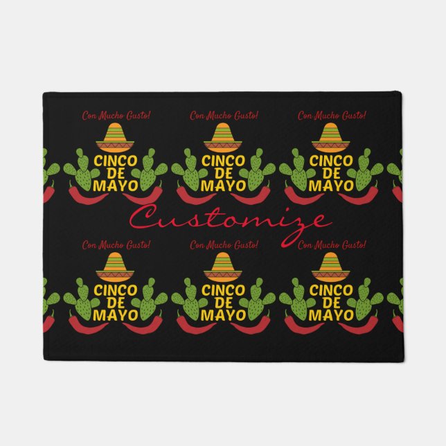 Cinco De Mayo Thunder_Cove Fußmatte (Vorderseite)