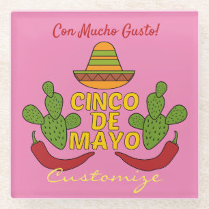 Cinco De Mayo Thunder_Cove Glasuntersetzer